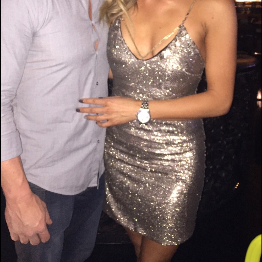 Too shop bronze dress